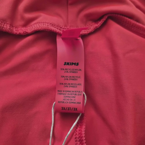 Skims NWT Plus Size Swimwear Ruby Red Sarong Skirt 3X - Picture 3 of 5